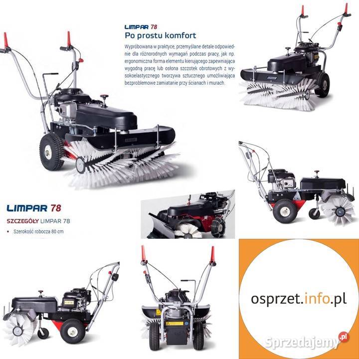 Zamiatarkoodśnieżarka Limpar 78 z silnikiem Pozostałe Wałbrzych