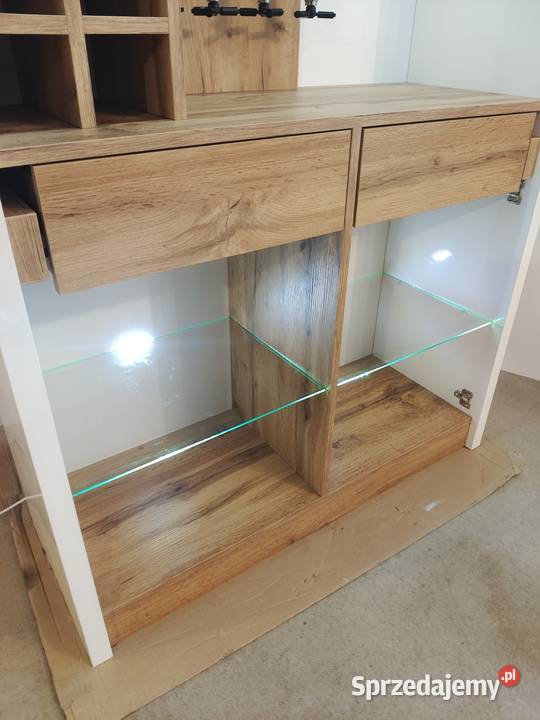 Bar szafa barek bar na alkohole wysoki połysk 150cm Nowy Sącz