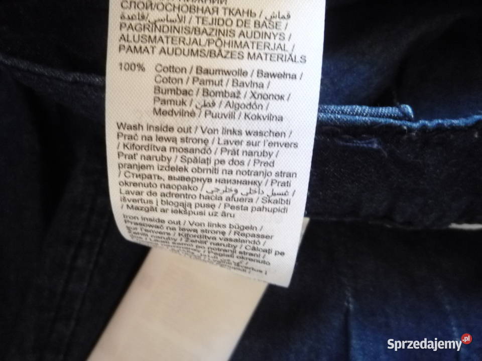 Orsay 38M Granatowe Spodnie Cienki Jeans Nowe Szczecin