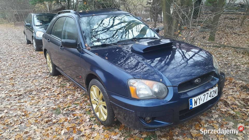 Subaru Impreza 25 RS Uszkodzony Silnik mazowieckie Podkowa Leśna