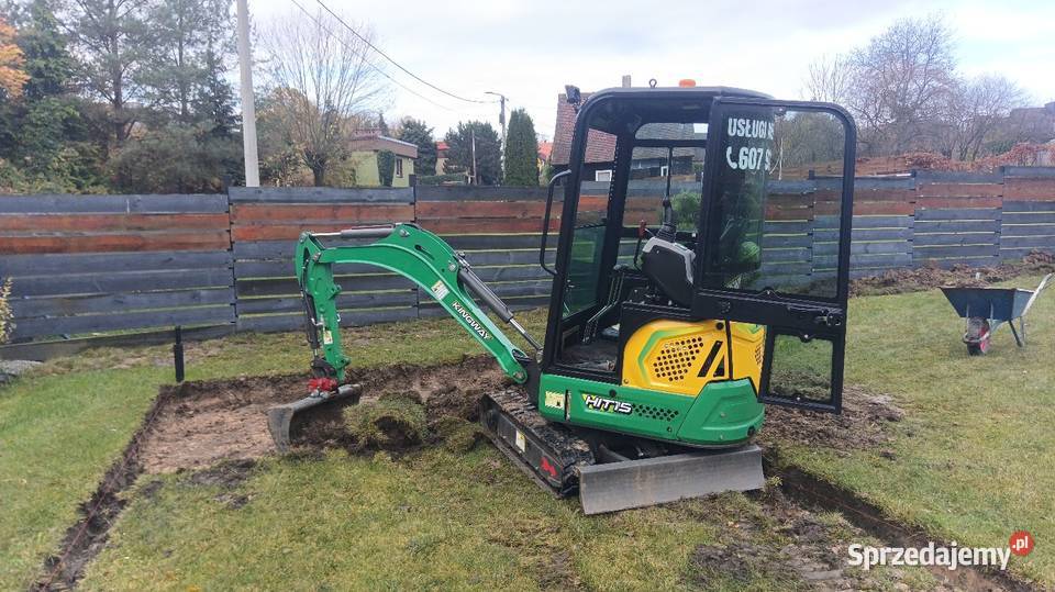 Usługi Minikoparką Minitransporterem Tworóg