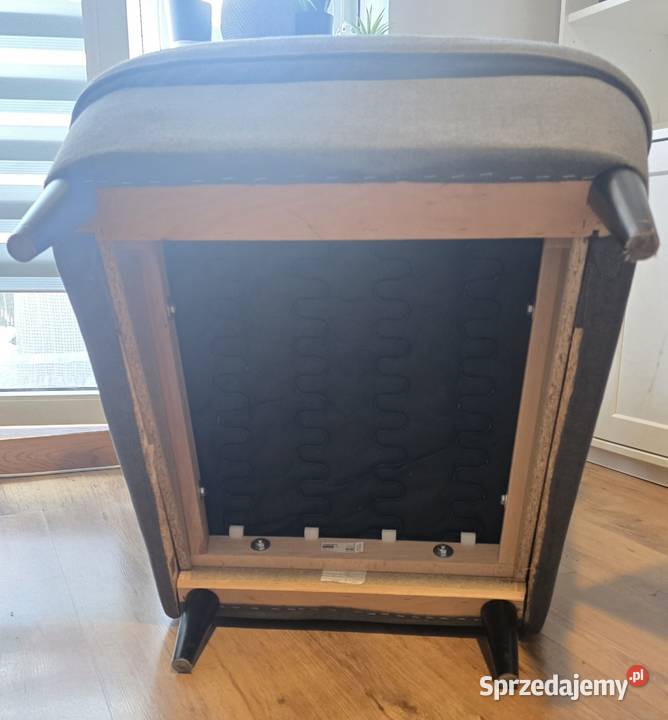 IKEA Fotel ciemnoszary Strandmon sprzedam