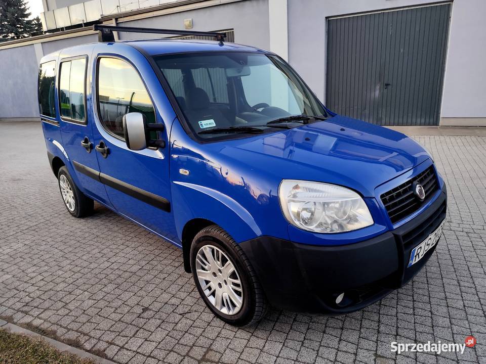 Fiat Doblo 19Multijet Osobowe 20089 nieuszkodzony podkarpackie Jasło