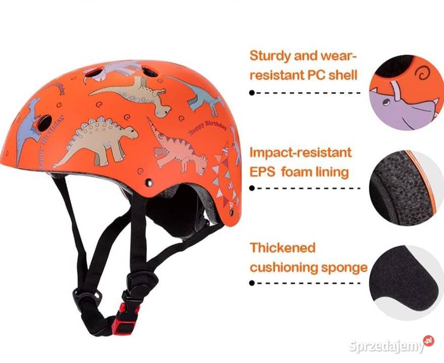 Dziecięcy kask rowerowy Rozmiar S 5154 Ostrowiec Świętokrzyski