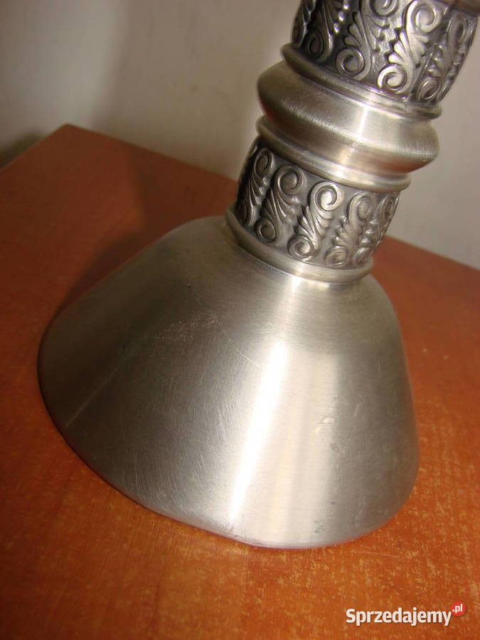 Pewter Norway cynowy świecznik Pruszcz Gdański