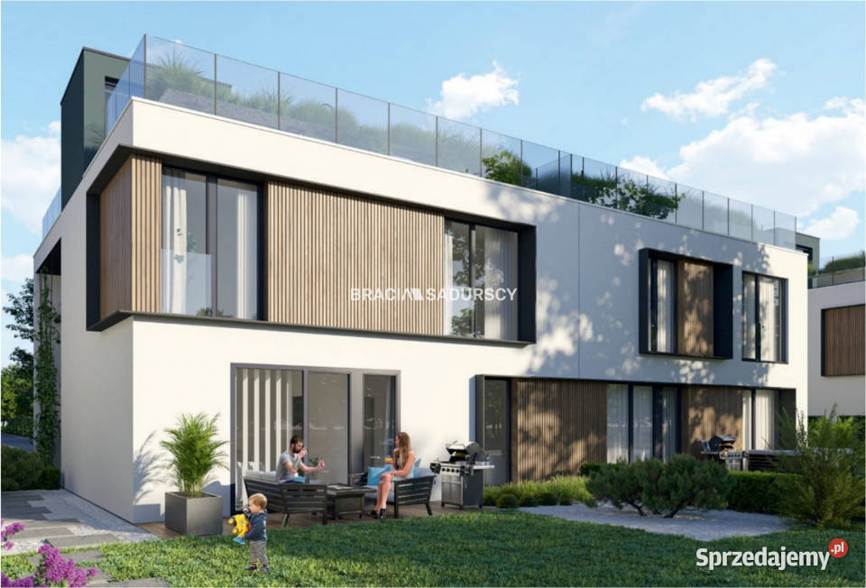 Dom bliźniak Kraków 12434m2 pustak