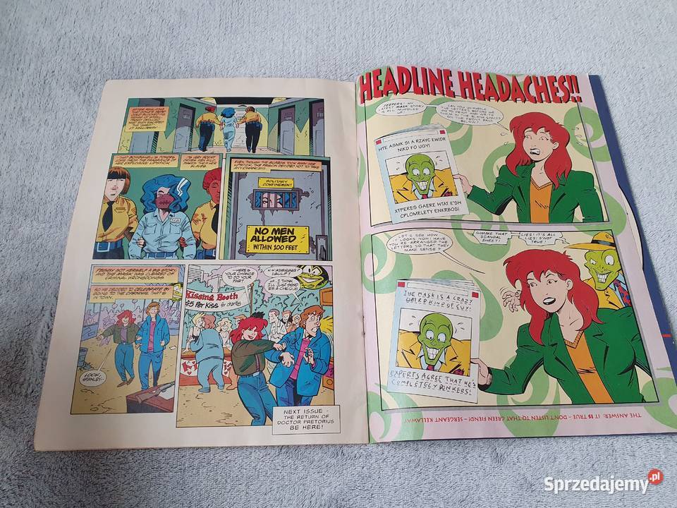 The Mask Adventures komiks w języku angielskim pomorskie Gdynia