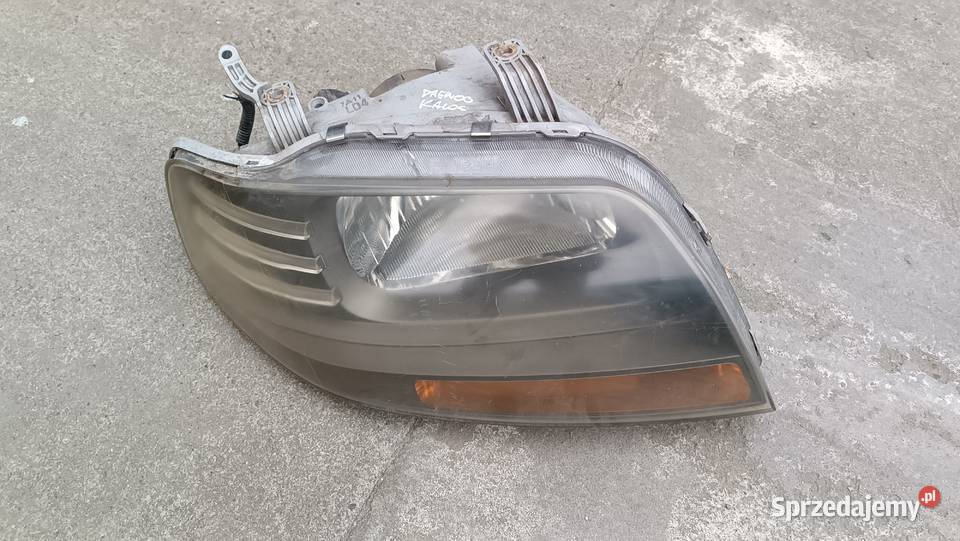 Lampa prawa przednia przód Daewoo Kalos 2005 osobowe Wał-Ruda