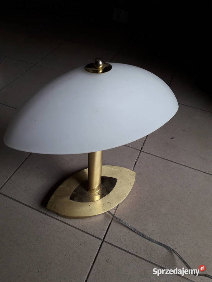 Elegancka lampa mosieżna ze ściemniaczem mazowieckie Warszawa