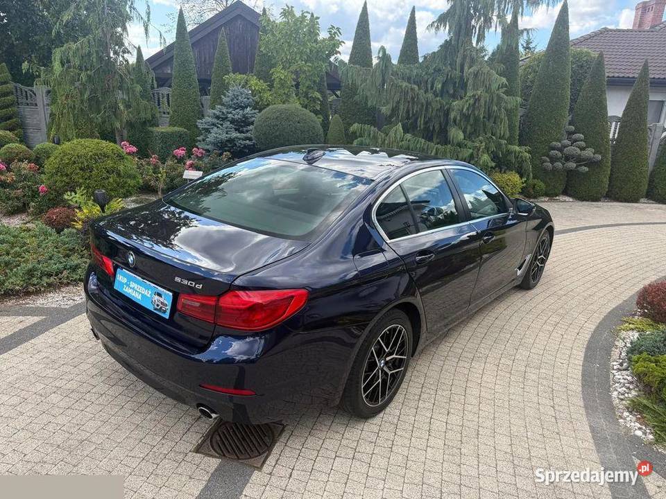 BMW Seria 5 530d 30 Diesel 265 2019r Krotoszyn