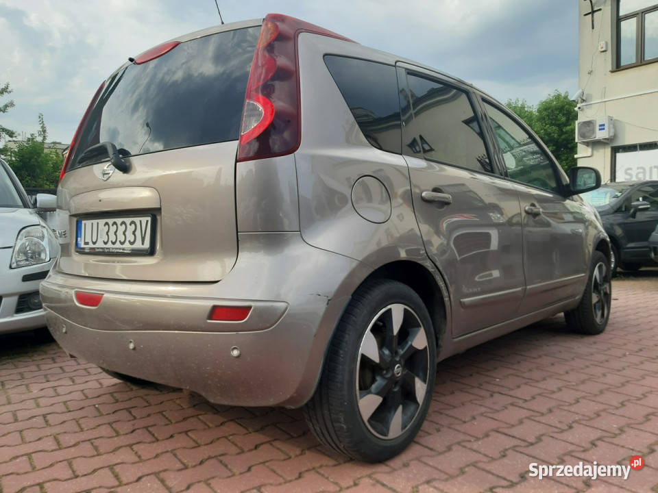 Nissan Note Jeden Właściciel Oryginalny Przebieg lubelskie Lublin