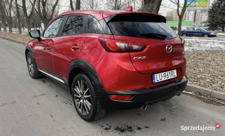 Mazda CX3 full led head up asystent pasa ruchu Rok produkcji 2016 lubelskie Piotrowice Wielkie