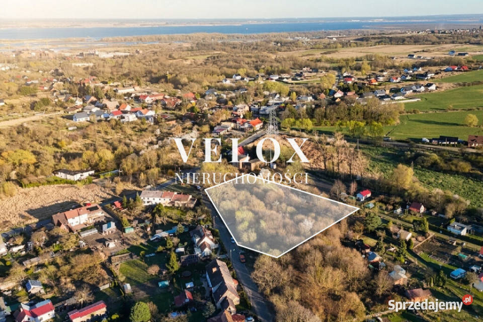 Działka inwestycyjna Skolwin Szczecin asfalt