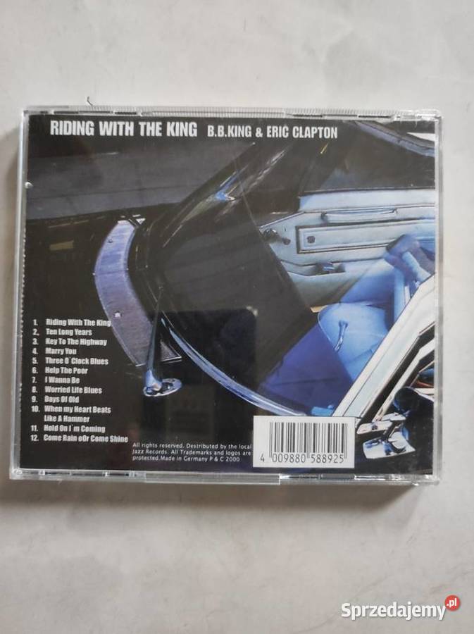 cd muzyka filmowa B B King and Eric Clapton CD świętokrzyskie sprzedam