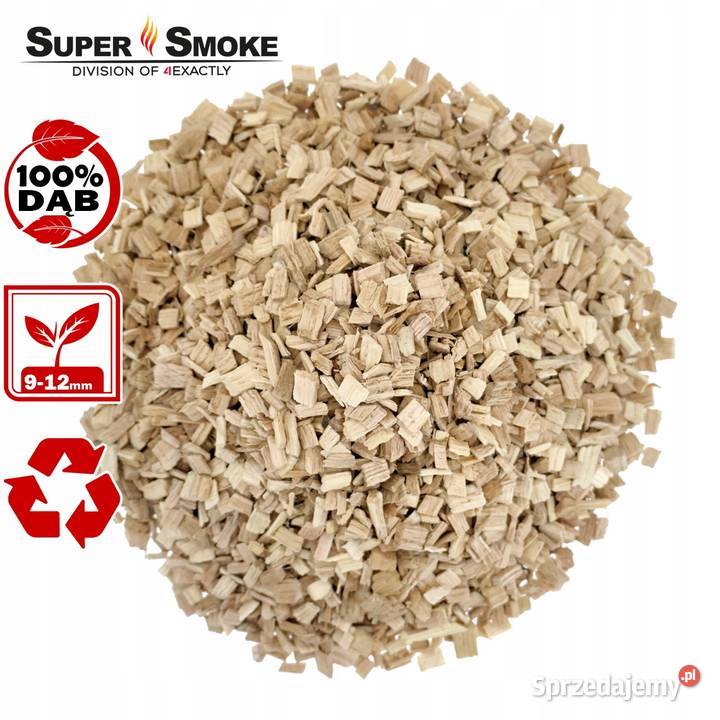 Zrębki Wędzarnicze Super Smoke DĄB KL10 912mm Białystok