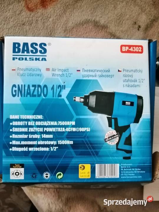 sprzedam klucz udarowy pneumatyczny BP4302 Chorzów
