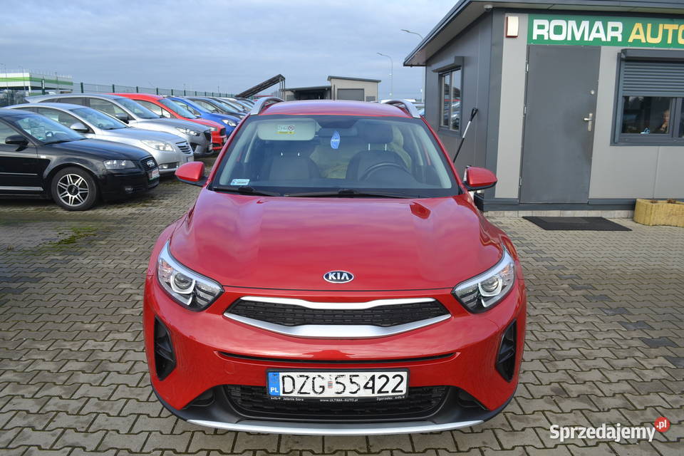 Kia Stonic Zarejestrowny 22 bordowy dolnośląskie Zgorzelec