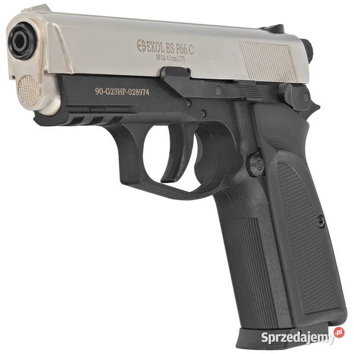 Pistolet wiatrówka Voltran Ekol ES P66C Satin 45 Sport i Wypoczynek
