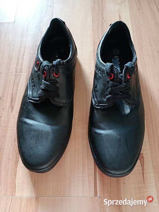 buty półbuty męskie 40 HAVER czarne Szczecin