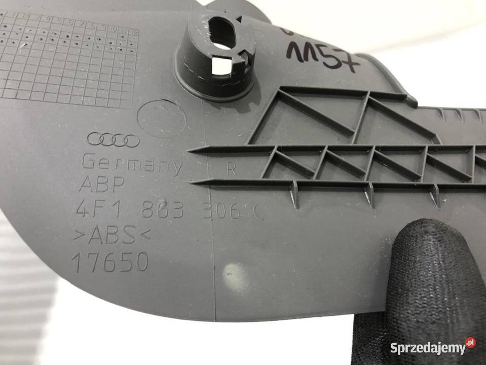OSŁONA TUNELU PRAWA 4F1863306C AUDI A6 C6 wielkopolskie