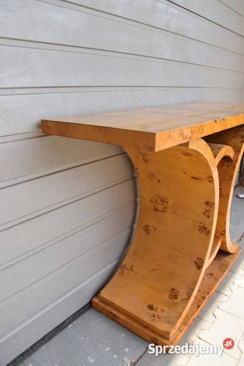 Drewniana Konsola Stolik Art Deco Komoda małopolskie Kraków