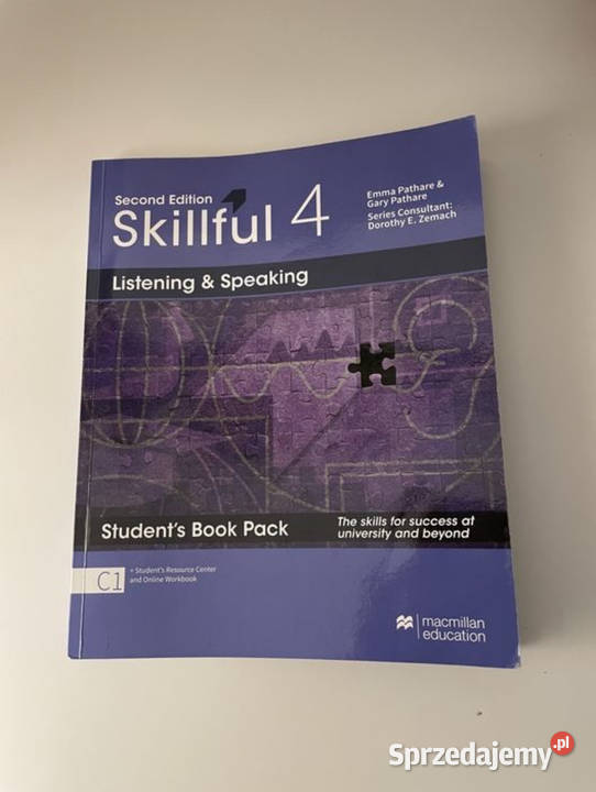 Second Edition Skillful 4 Listening Speaking C1 miękka Ząbki sprzedam