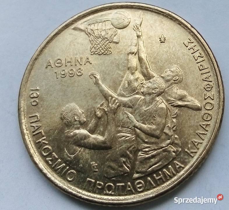 GRECJA100 DRACHM1999 rKOSZYKÓWKA Numizmatyka Legionowo