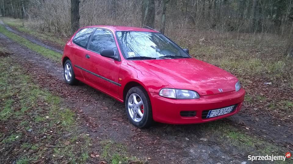 OKAZJA Honda Civic V gen 15 ZADBANA welurowa tapicerka Przemków