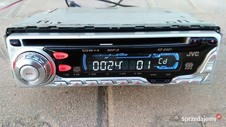 JVC KDG410 Radio samochodowe 4x50 WEqualizerMP3 RDS Świebodzice