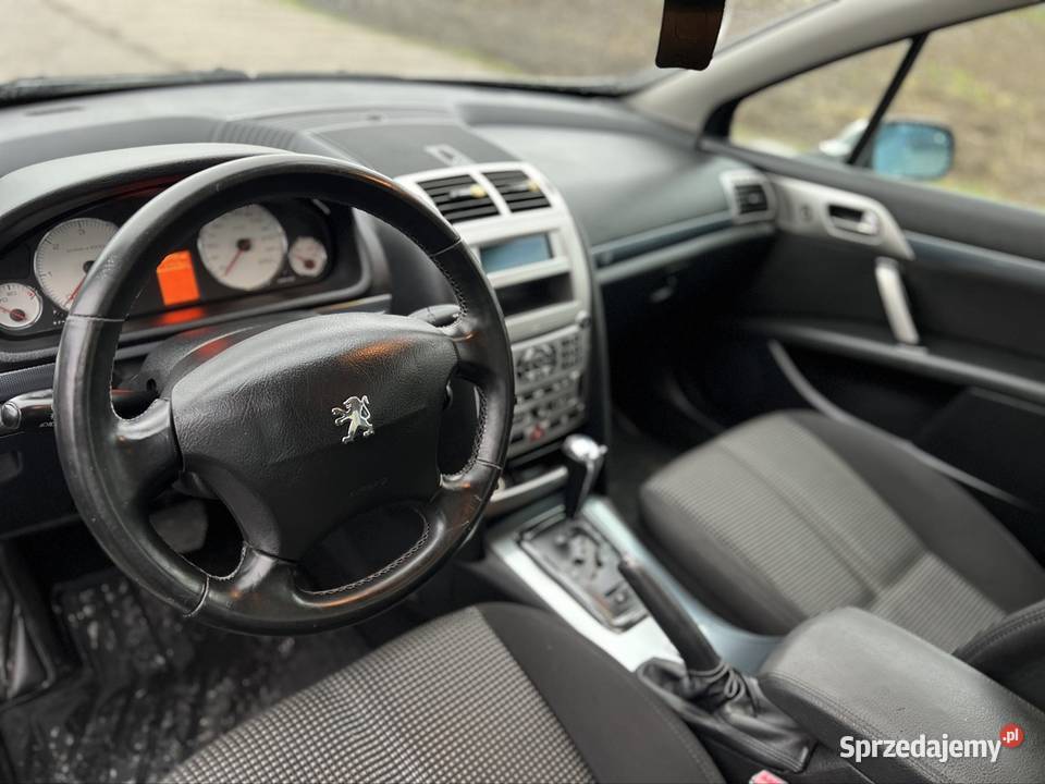 Peugeot 407 diesel automat 2007 kupiony w Polsce Samochody osobowe śląskie Bielsko-Biała