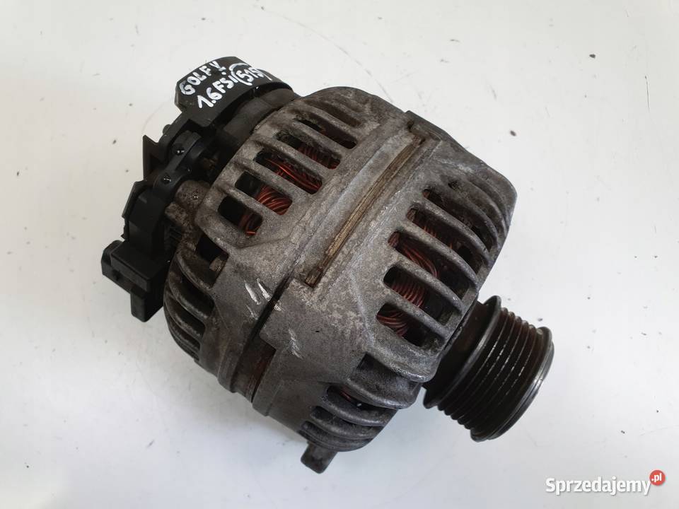 ALTERNATOR VW Golf V 19 TDI bosch Alternator Układ elektryczny silnika Chełm