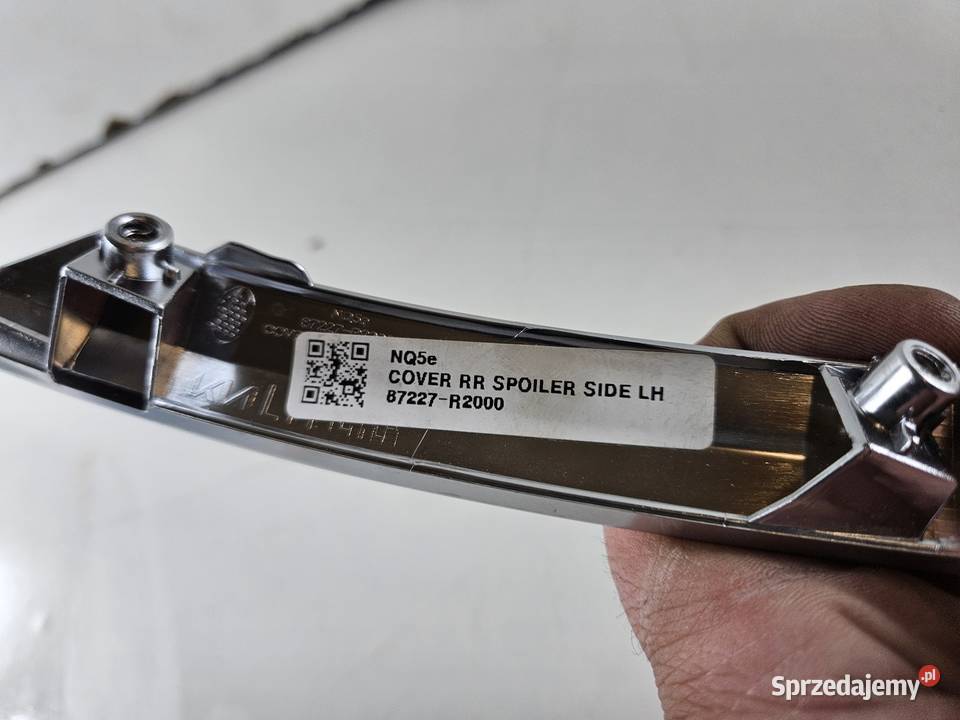 KIA SPORTAGE 5 V LISTWA LEWA CHROM LEWY KLAPY wielkopolskie Międzychód