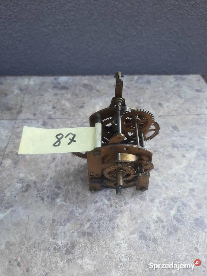 87 Mechanizm starego zegara Junghans chodzik Antyki Tczew