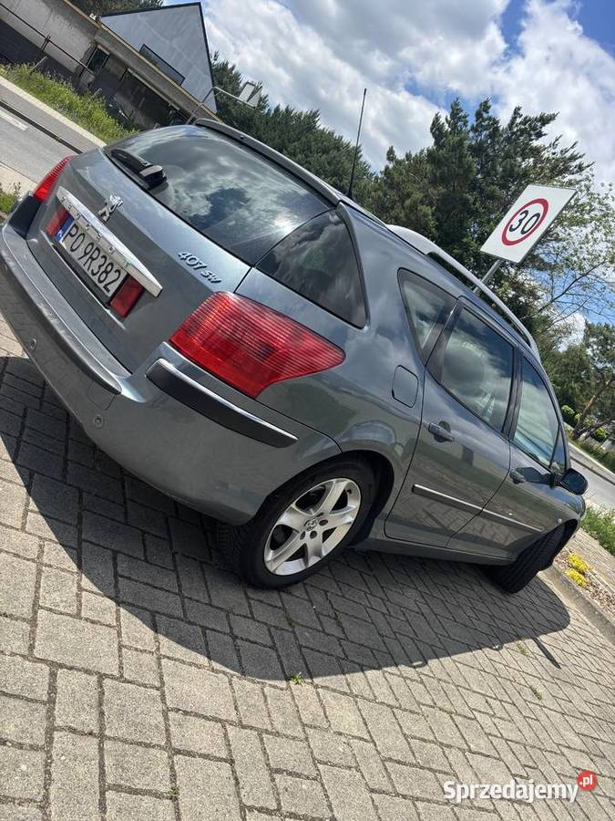 Peugeot 407 SW 20 145 LPG 2006 Swarzędz sprzedam