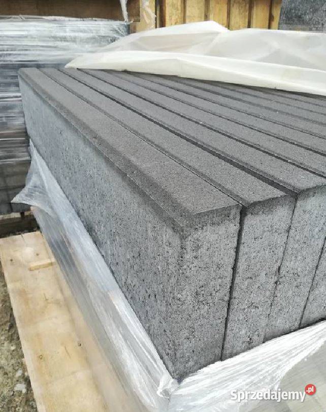 Obrzeża betonowe 20x6 grafitowe ogrodowe opolskie Opole