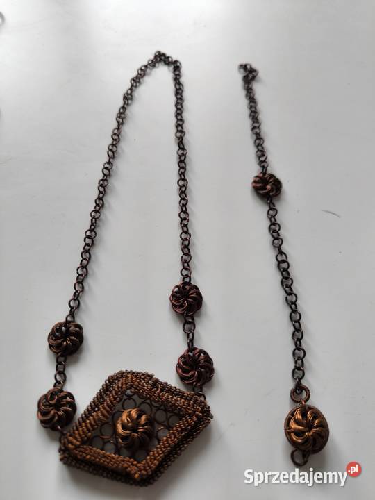 stara lata 60te biżuteria ręcznie wykonana z Radomsko