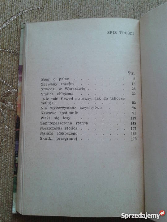 WALKI O WARSZAWĘ 16561657 Stanisław SZENIC Parczew sprzedam