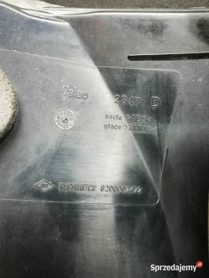 Laguna II lift lampa prawy tył wielkopolskie sprzedam