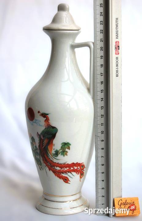 Dzbanek karafka na sake chińska porcelana Hong Lublin