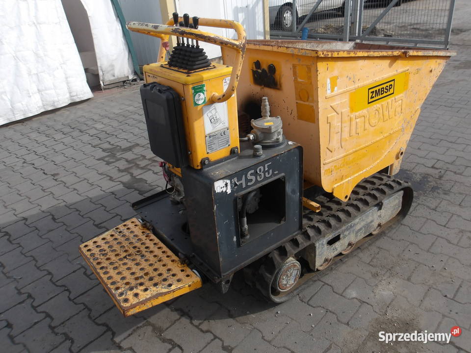 Wozidło gąsienicowe minidumper Hinowa HS850F wielkopolskie Pleszew