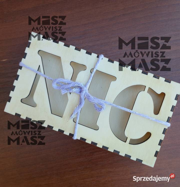 udełko na kasę hajs pieniądze Mikołaja otwierane Racot