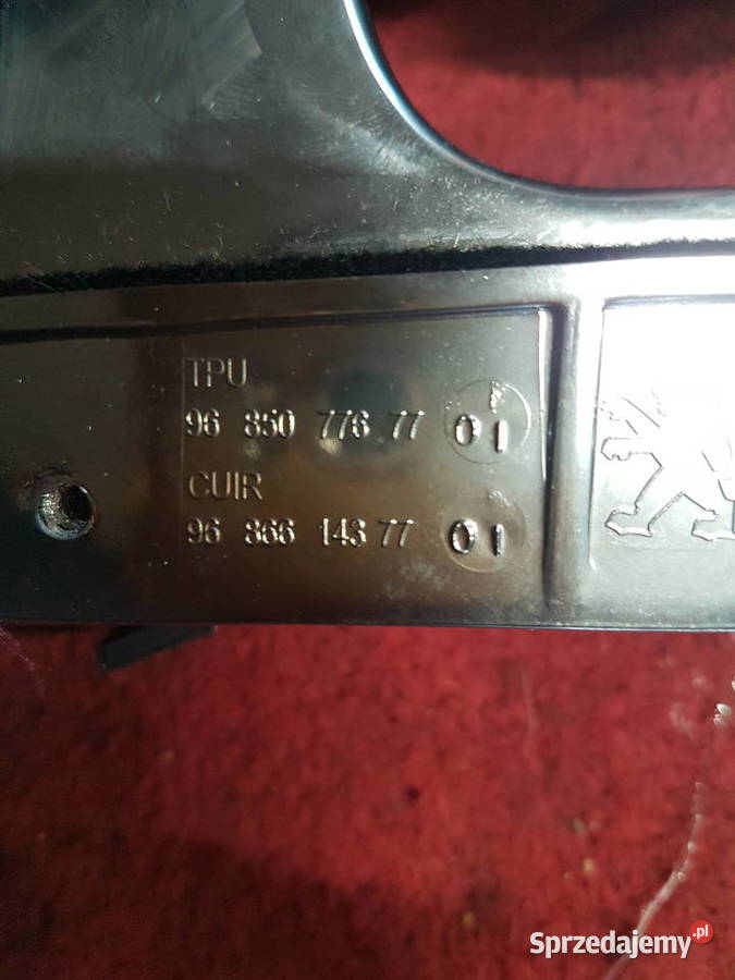 PEUGEOT 3008 I RACZKA KONSOLI UCHWYT WSPORNIK Turkowice sprzedam