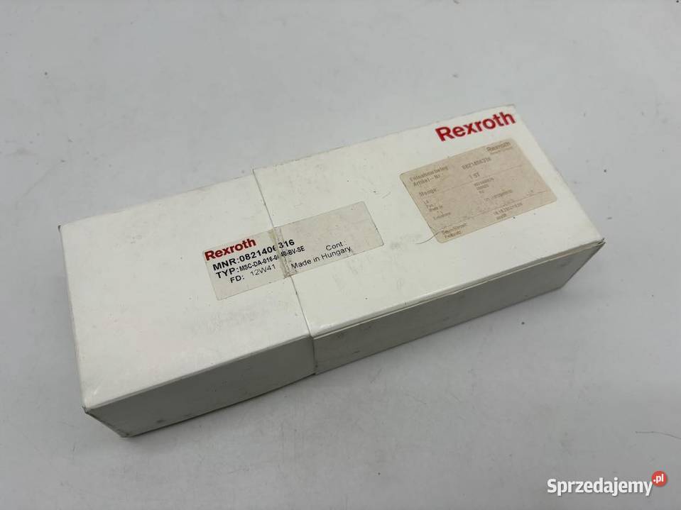 Rexroth MSCDA0160040BVSE 0821406316 Pozostałe mazowieckie Warszawa