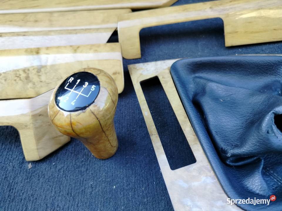 Bmw e46 dekory drewno oryginał komplet Aleksandrów Łódzki sprzedam
