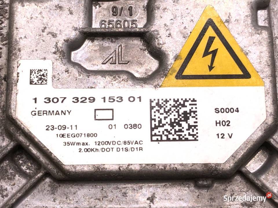 PRZETWORNICA XENON RENAULT MEGANE III 1307329153