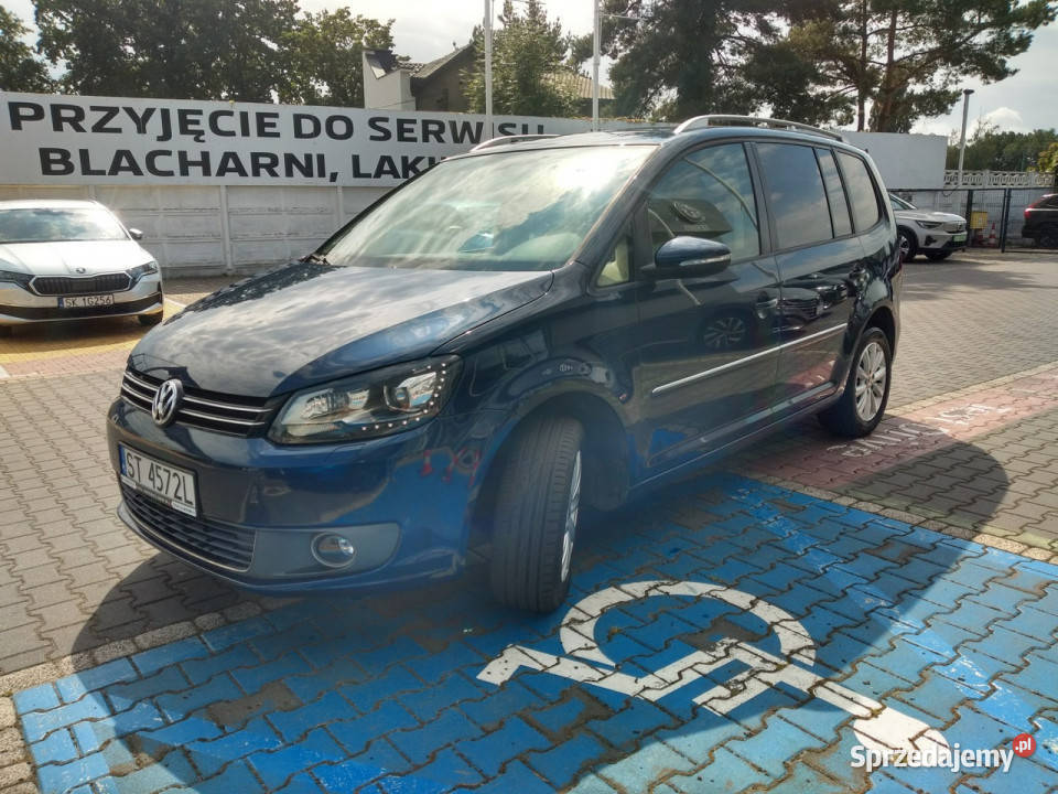 Volkswagen Touran 14 TSI 140 dsg II 20102015 przyciemniane szyby śląskie