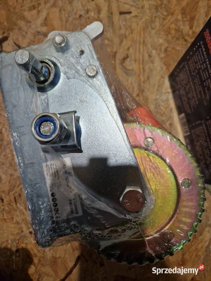 WYCIĄGARKA RĘCZNA KORBOWA PASOWA 2500Lbs 10m wielkopolskie Głogowa