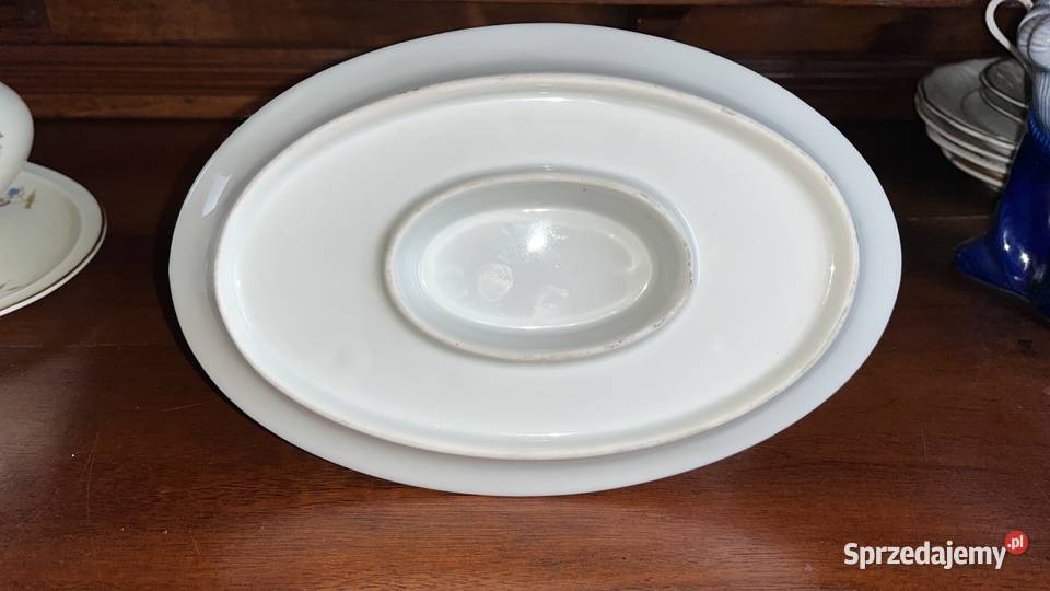 Sosjerka Porcelana biała Gałązki kwitnącej