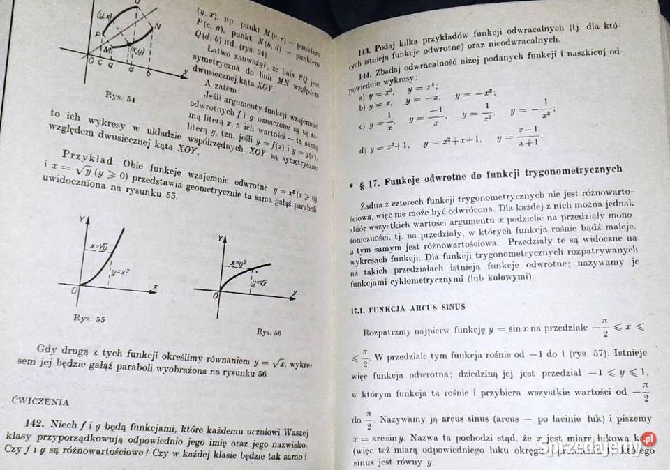 Matematyka kl 3 LO Stefan Straszewicz Rok wydania 1985 Chełm