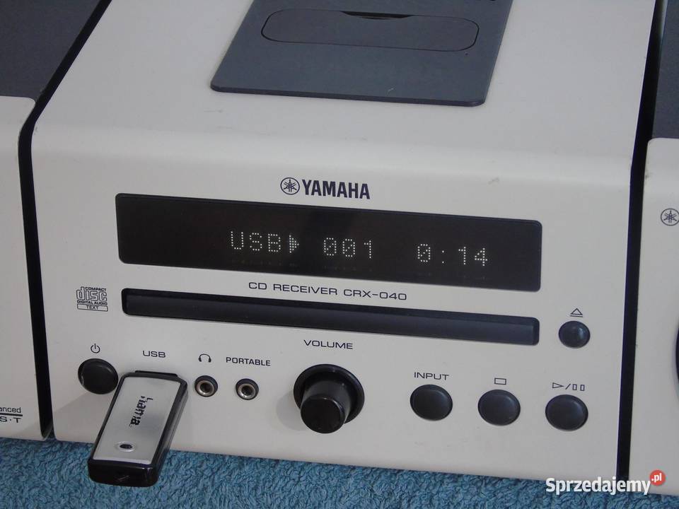 Wieża Yamaha CRX040 USB mp3 kolumny WYSYŁKA podkarpackie Jasło